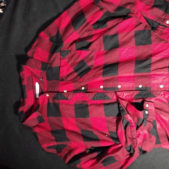Tops - red flannel!!